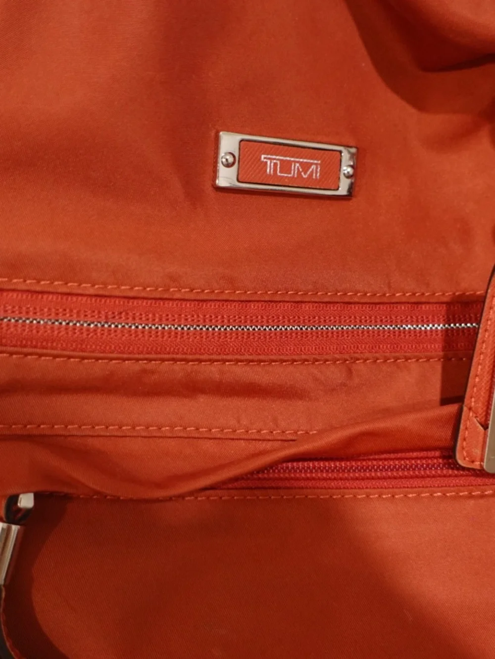 Tumi Voyageur Calais - orange backpack - Picture 2 of 6